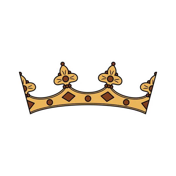 Retro Crown — Stock Vector