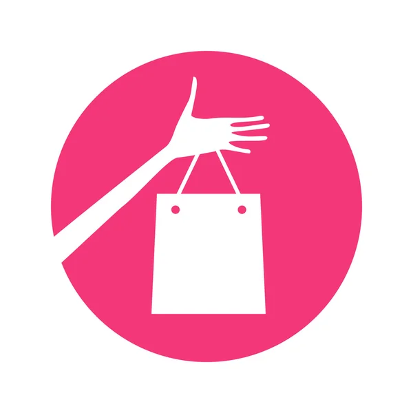 Icono de compras — Vector de stock