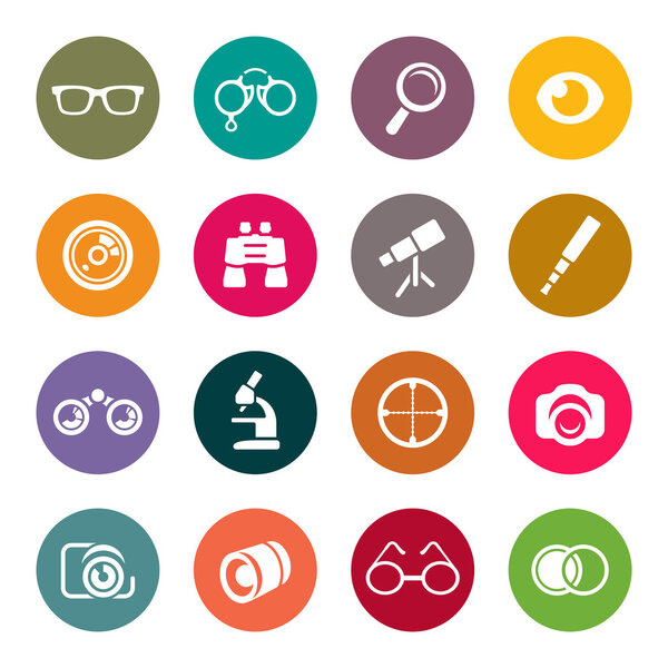 Optical icon set