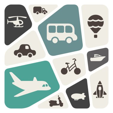 taşıma Icon set