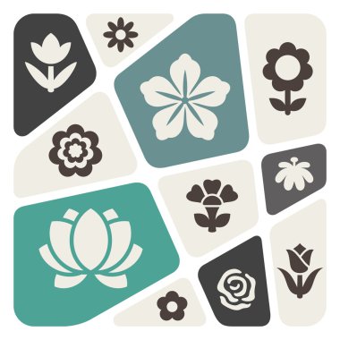 çiçek Icon set