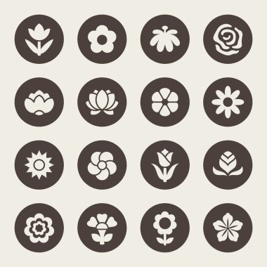 çiçek Icon set
