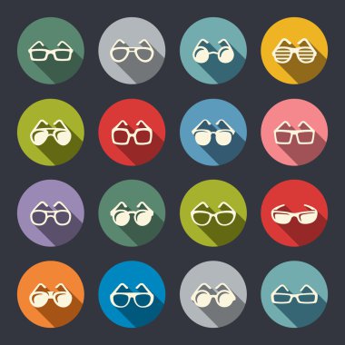 gözlük Icon set