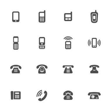 telefon Icon set