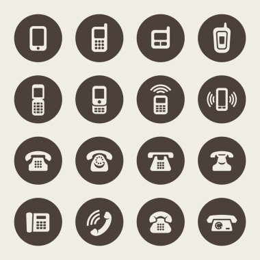 telefon Icon set
