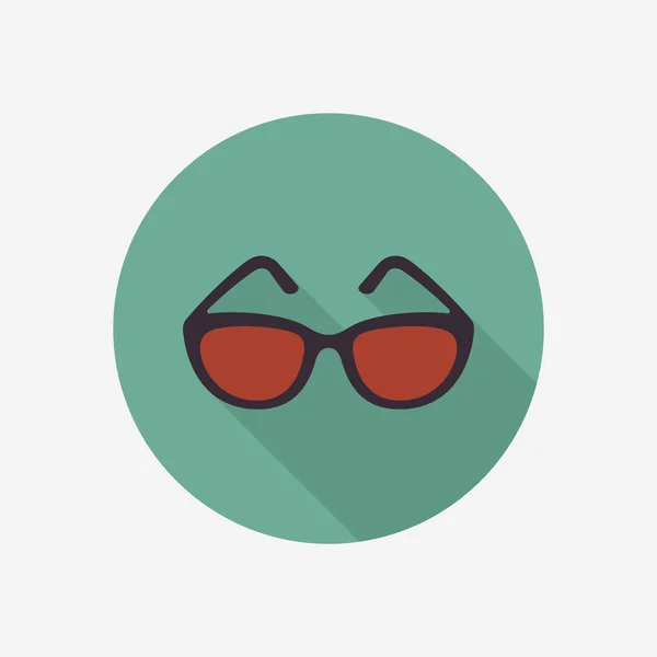 Icono de gafas — Vector de stock