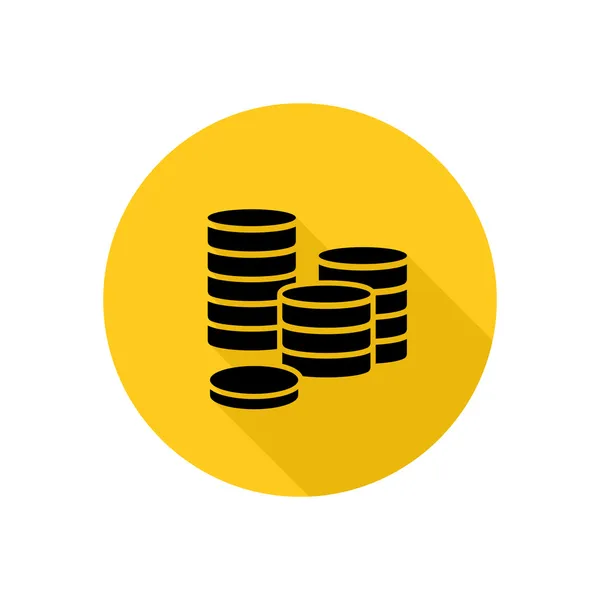 Coins icon — Stock Vector