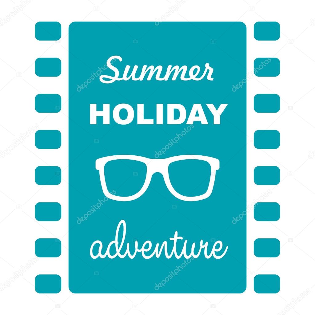 Summer holiday illustration