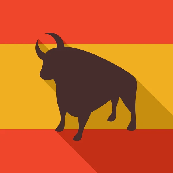 Bull icon — Stock Vector