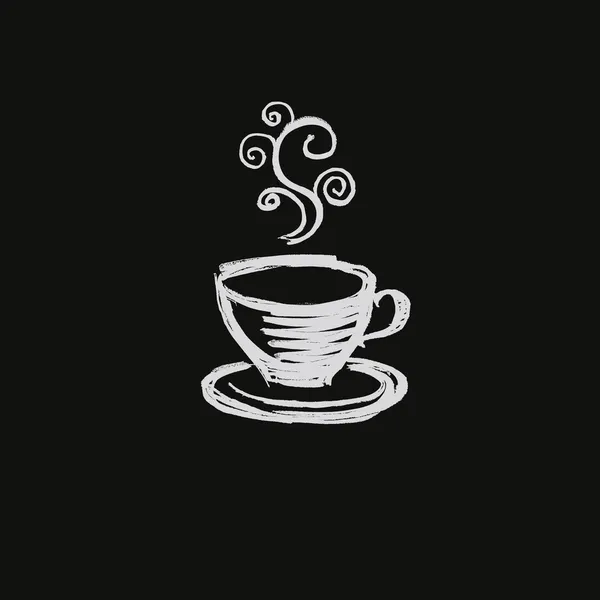 Taza de café — Vector de stock