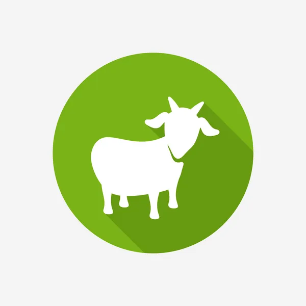 Ícone de cabra — Vetor de Stock