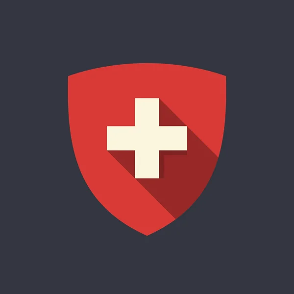 Swiss symbool — Stockvector