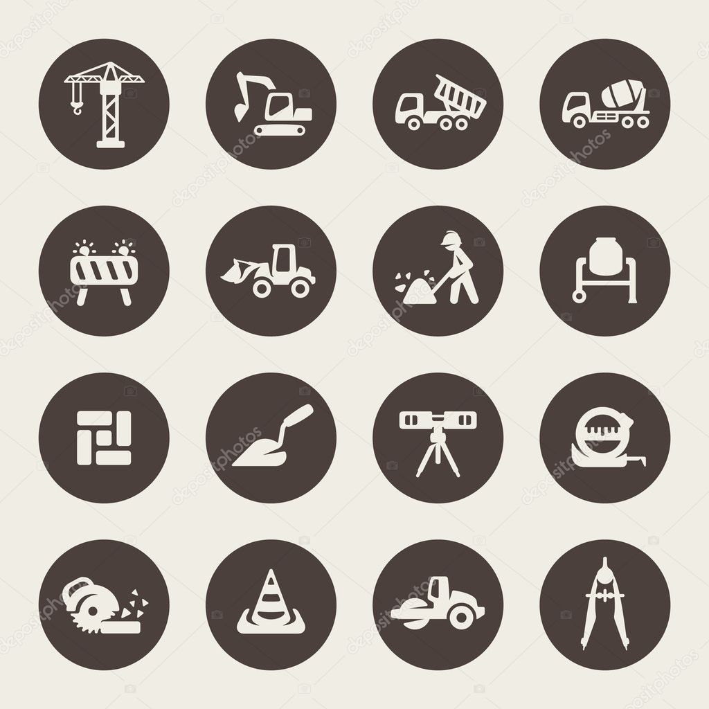 Construction icons