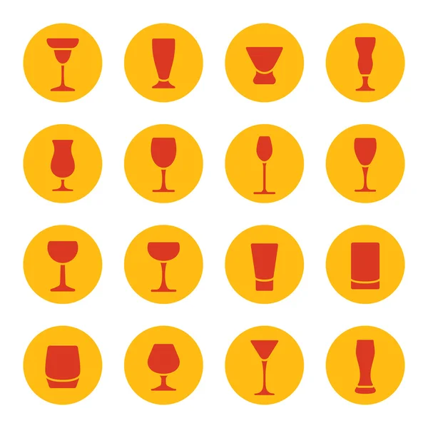 Drinks icons — Stock Vector