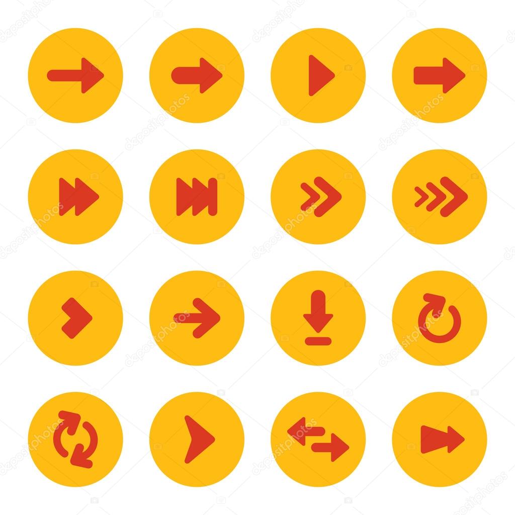 Arrows icons