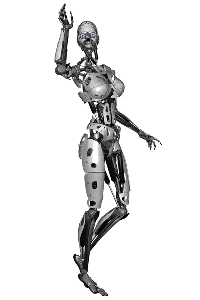 Cyborg γυναίκα — Φωτογραφία Αρχείου