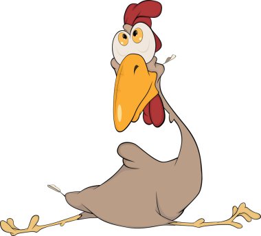 Hen jimnastikçi çizgi film