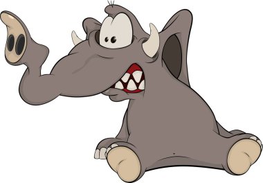 fil buzağı karikatür