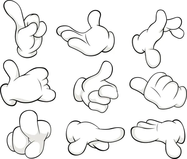 Cartoon hands Vector Art Stock Images | Depositphotos Cartoon hands Vector Art Stock Images | Depositphotos