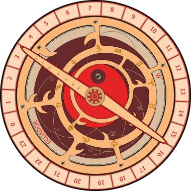 astrolabe cartoon clipart