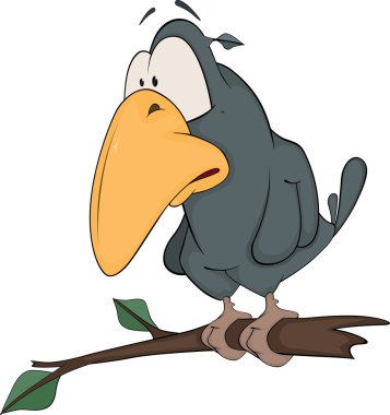 bir peri masalı raven. çizgi film