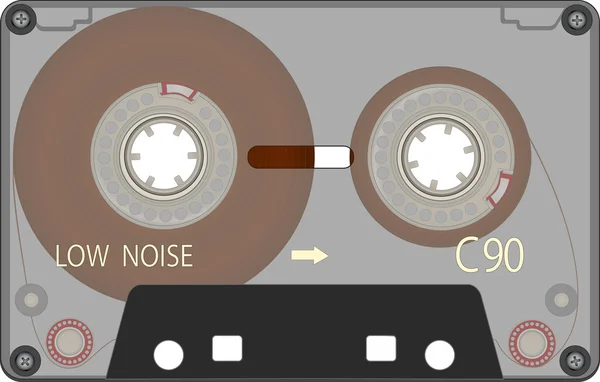 Ljud kassettband — Stock vektor