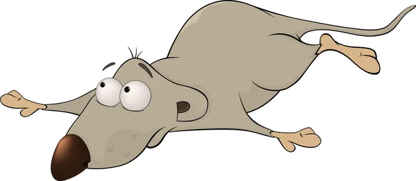 Rat cartoon — Stockvector