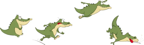 Crocodiles. — Stock Vector