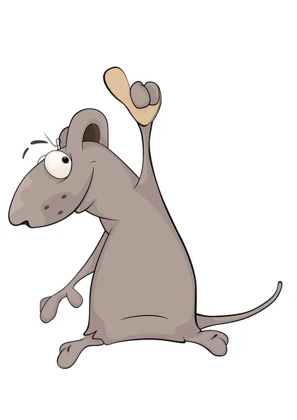 Caricature de souris — Image vectorielle