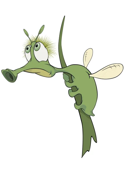 緑色の昆虫 — ストックベクタ