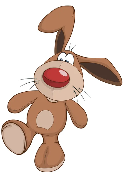 Игрушечный кролик — стоковый вектор