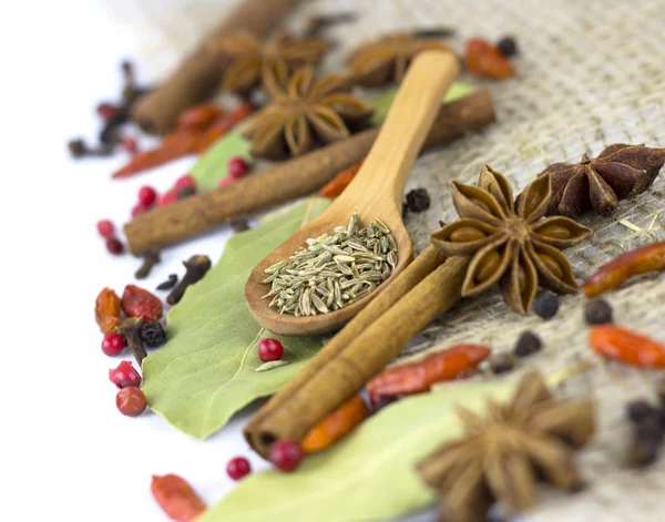 baharat izole çeşitli