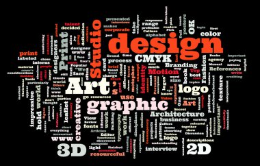 Graphic design studio clipart