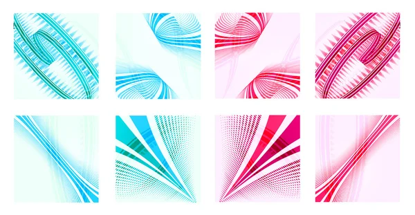 Abstract technology lines vector backgrounds — Stock Vector
