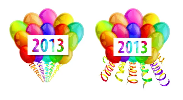 Ballonnen 2013 — Stockvector