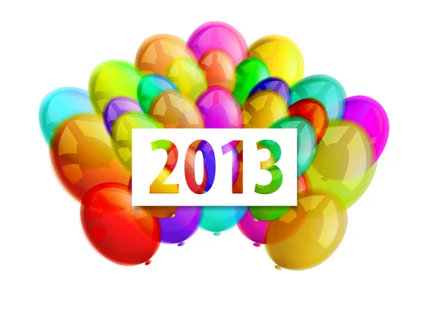 Ballonnen 2013 — Stockvector
