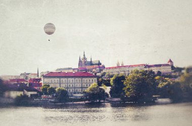 vintage tarzı içinde Prag fotoğraf.