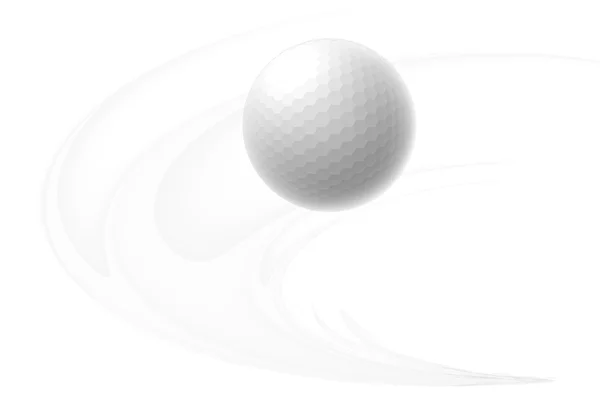 Golfbal — Stockvector