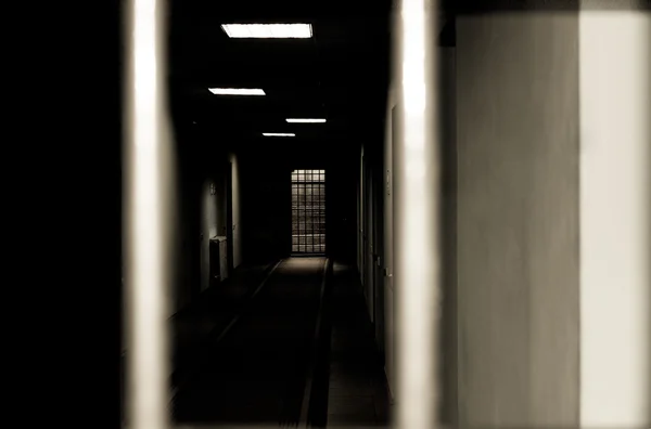 Korridor fängelse. — Stockfoto