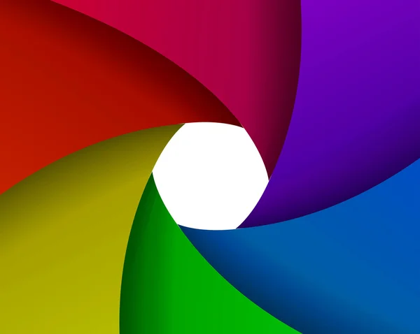 抽象的颜色孔径 — 图库矢量图片