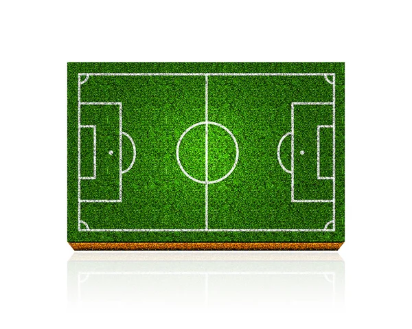 Soccer field — Stock Photo, Image