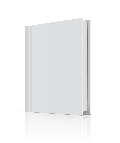 Copertina del libro bianco — Vettoriale Stock