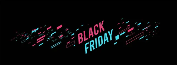 Black Friday Illustration Black Background — Stock Photo, Image