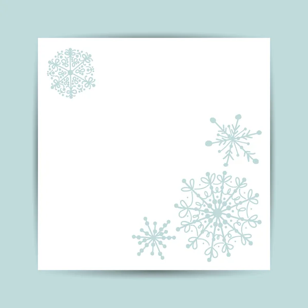 Christmas greeting card for your design — Stock Vector