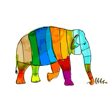 Free Free 227 Elephant Print Svg SVG PNG EPS DXF File