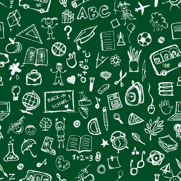 okul el tasarımınız için çizilmiş desen