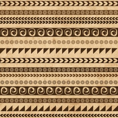 tasarımınız için etnik geometrik süsleme el yapımı deseni