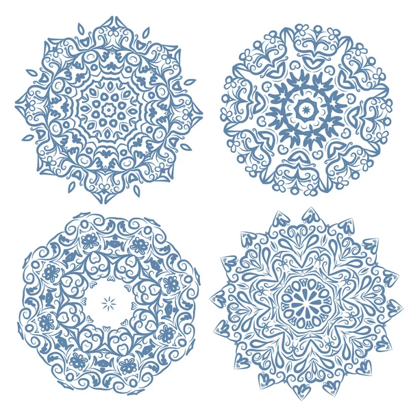 Set van arabesque ornament voor uw ontwerp — Stockvector