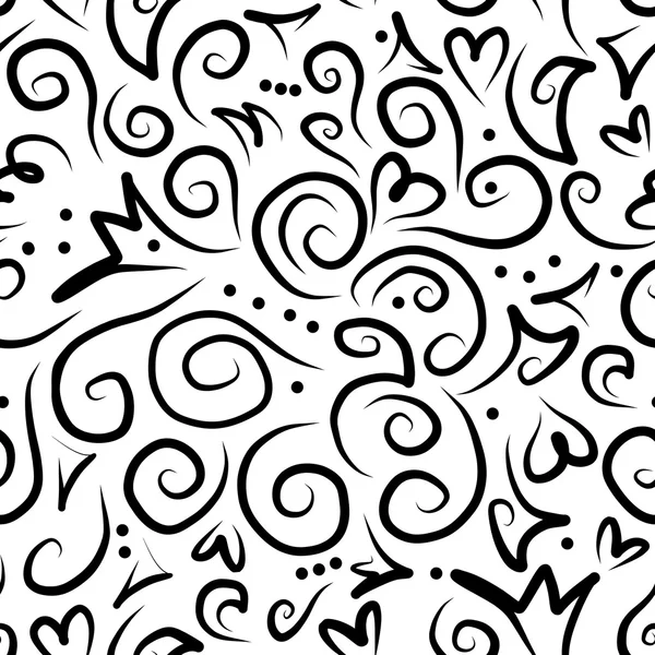 Abstracte swirl patroon voor uw ontwerp — Stockvector