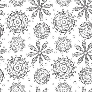 Vintage seamless pattern for your design